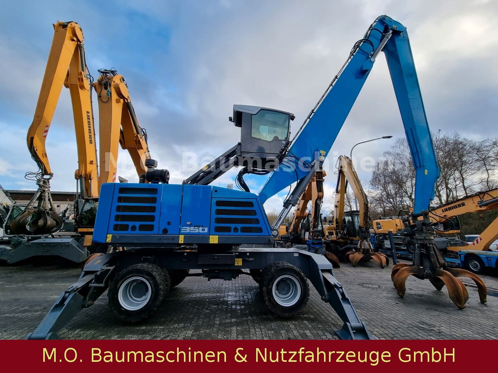 Fahrzeugabbildung Fuchs MHL 350  T4f / AC  /Polypgreifer / ZSA /Ad Blue/