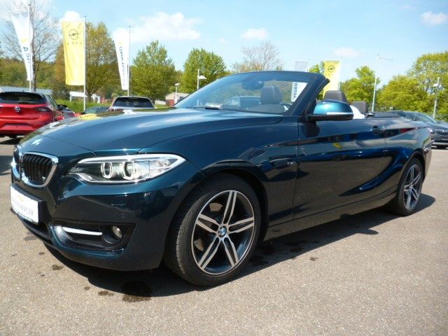 218i Cabrio 2-tg. 1,5i Automatik Sports-L, Navi