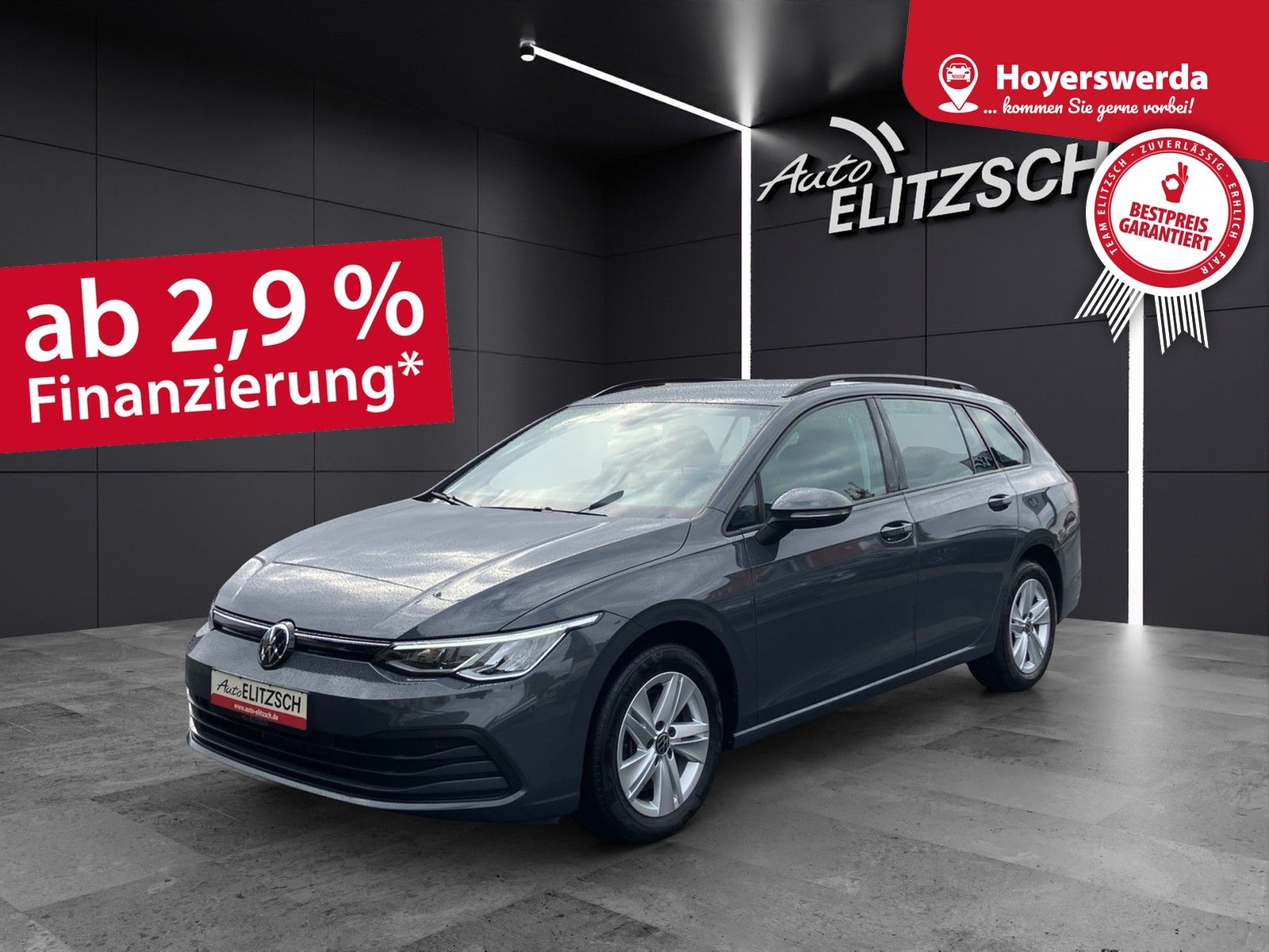 Fahrzeugabbildung Volkswagen Golf VIII Variant TDI Life DSG LED Navi AID ACC