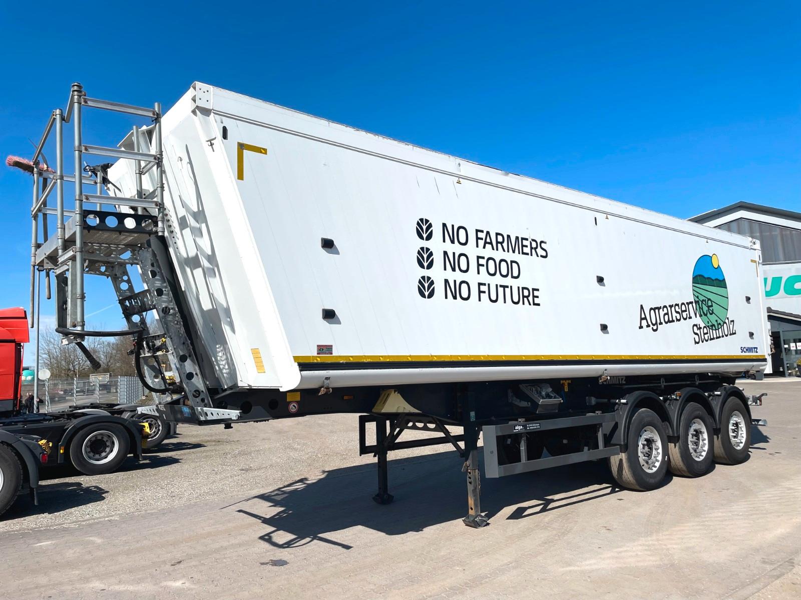 Schmitz Cargobull 52m³ Kippauflieger/Pendelklappe/Alufelgen/GMP