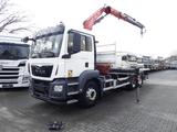 MAN TGS 26.320 6X4 BB mit Kran Fassi F175 - MAN Dreiseitenkipper