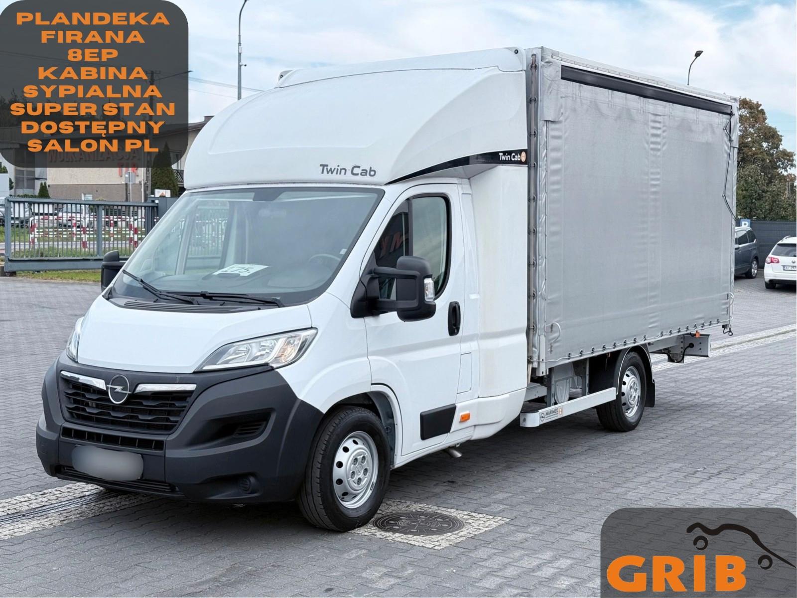 Opel Movano 165 cdti Pritsche + Plane 8ep Bett TOP