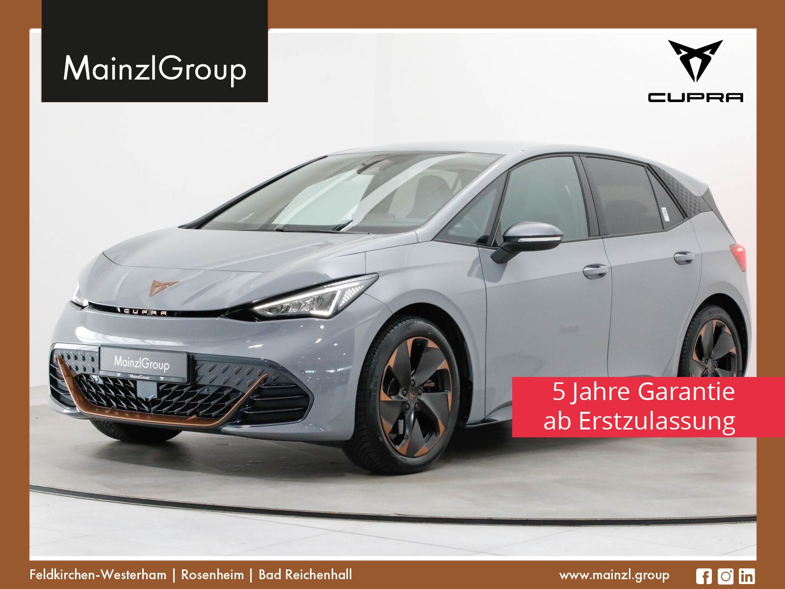 Cupra Born 63kW Navi Kamera SHZ ACC LenkHeiz