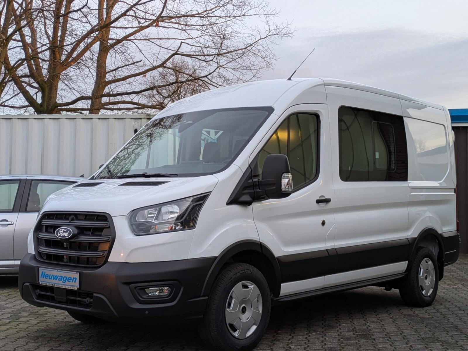Ford Transit Kasten 350 L2 Doka 6 Sitzer NAV KLIMA