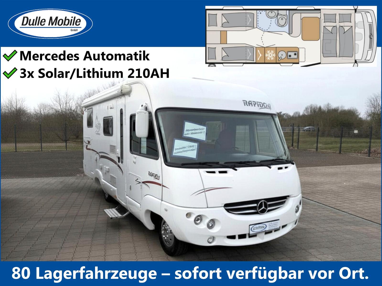 Rapido 966 M * MERCEDES / AUTOMATIK / EINZELBETTEN *