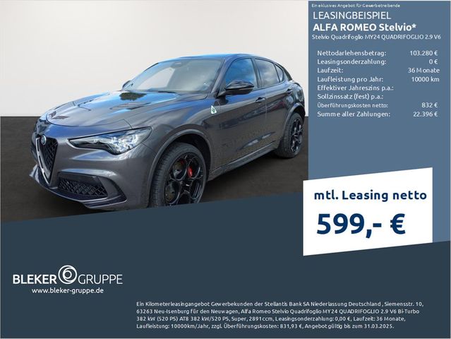 Alfa Romeo Stelvio Quadrifoglio MY24 QUADRIFOGLIO 2.9 V6 B