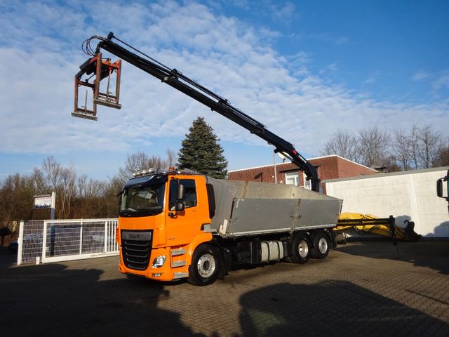 DAF CF 480 2Seitenkipper + HIAB 192 ES-3 Kran