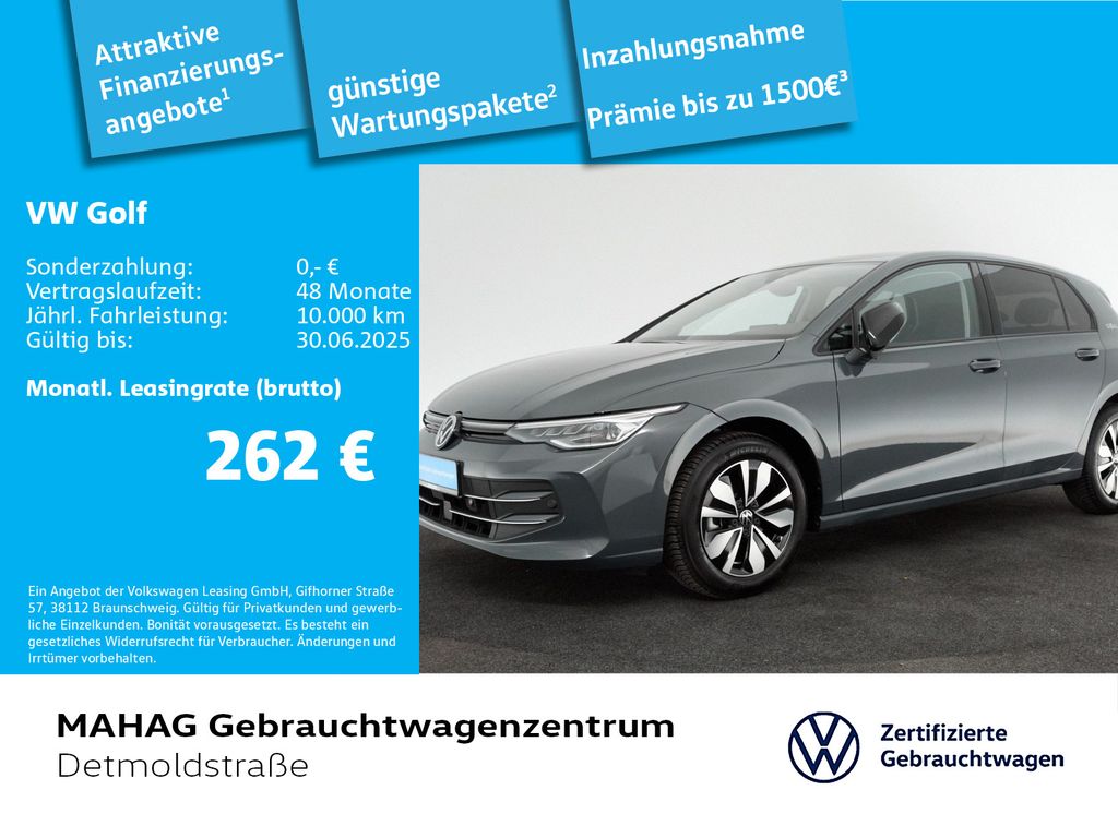 Volkswagen Golf VIII 1.5 TSI GOAL AHK Navi LED+ ACC 6-Gang