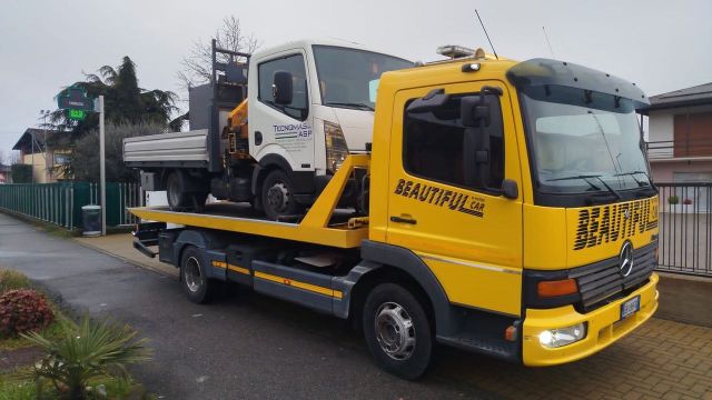 Jiný Mercedes Atego 8-18 Carroattrezzi scarrabile con