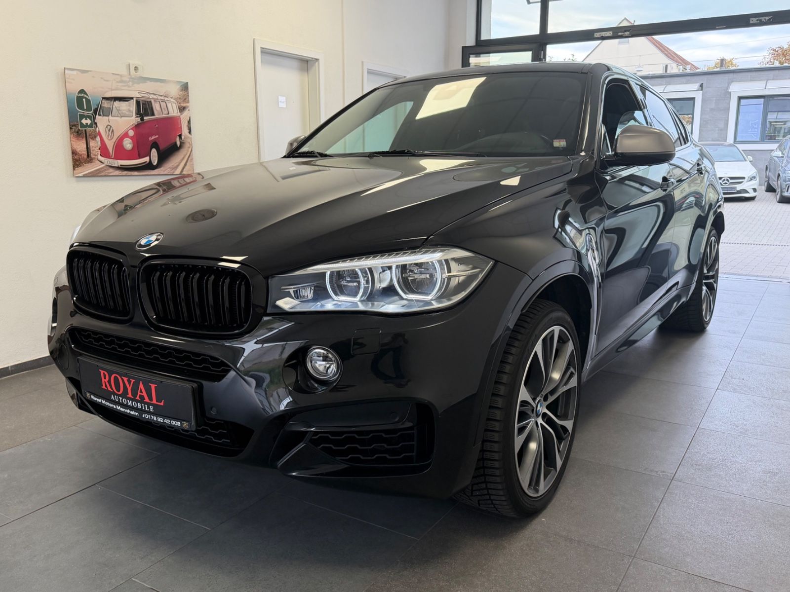BMW X6 M50 d-Voll-TV Fond- led.-Schiebedach-