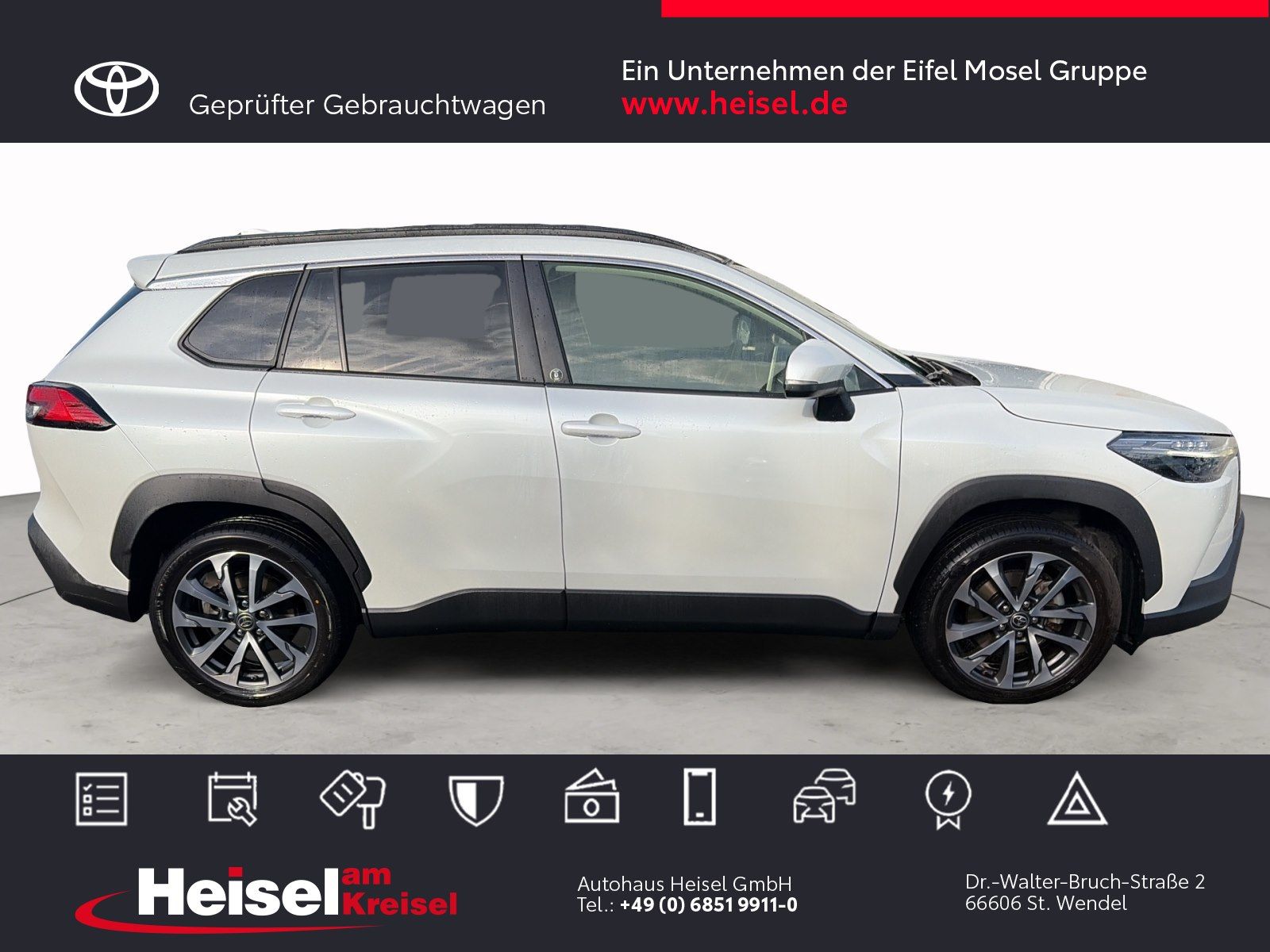 Toyota Corolla Cross Hybrid AWD TeamD- Standort St. Wen foto 2