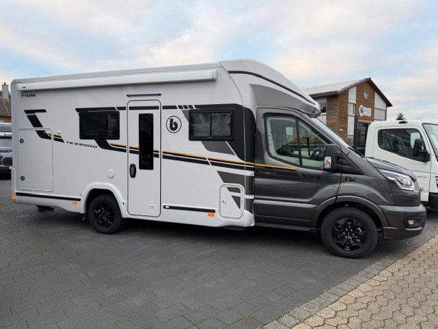 Benimar TESSORO 425 2026 Northautokapp Markise Heckstütz