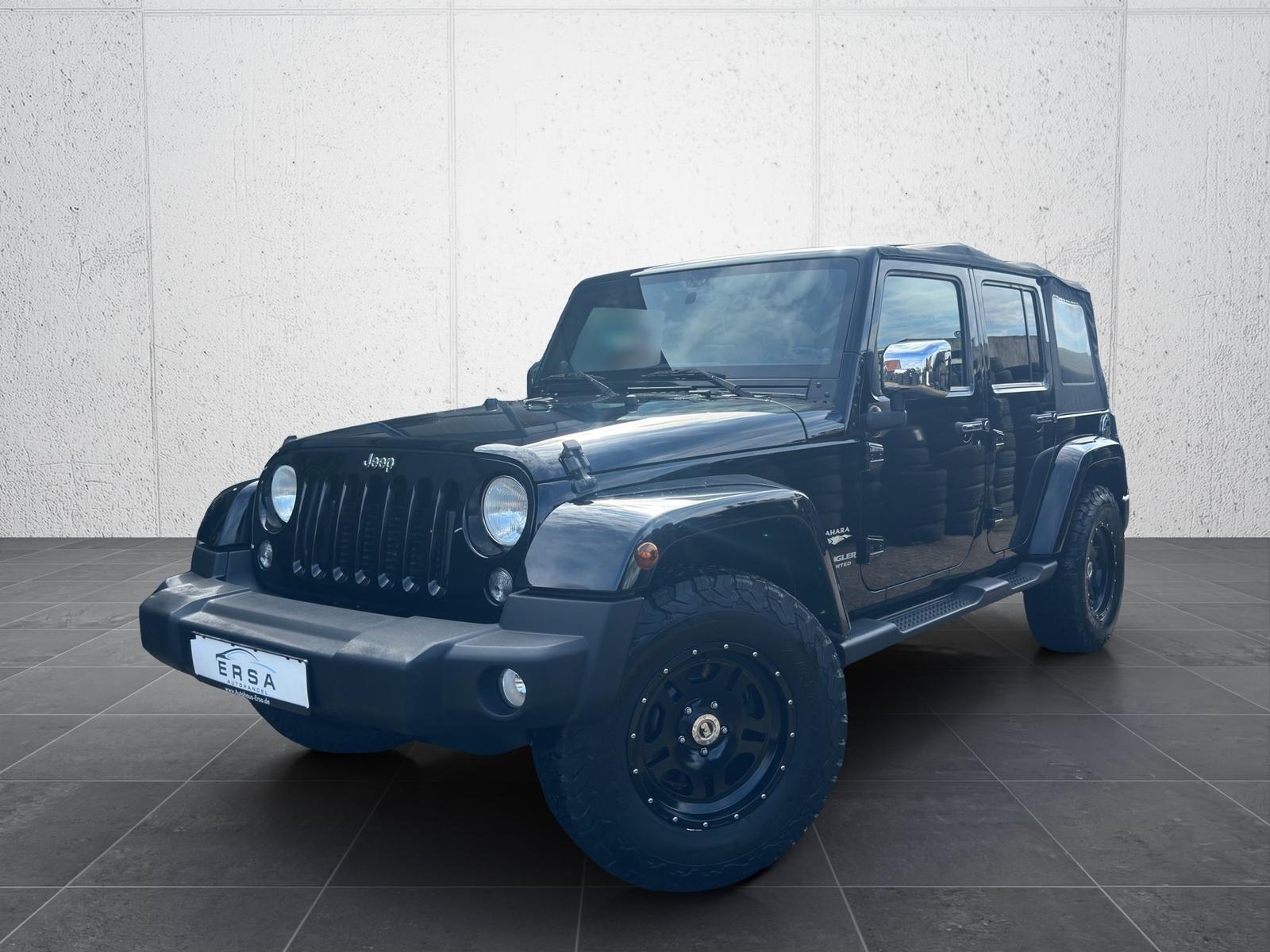 Jeep Wrangler 2.8 CRD Unlimited Sahara Softtop/Hardto