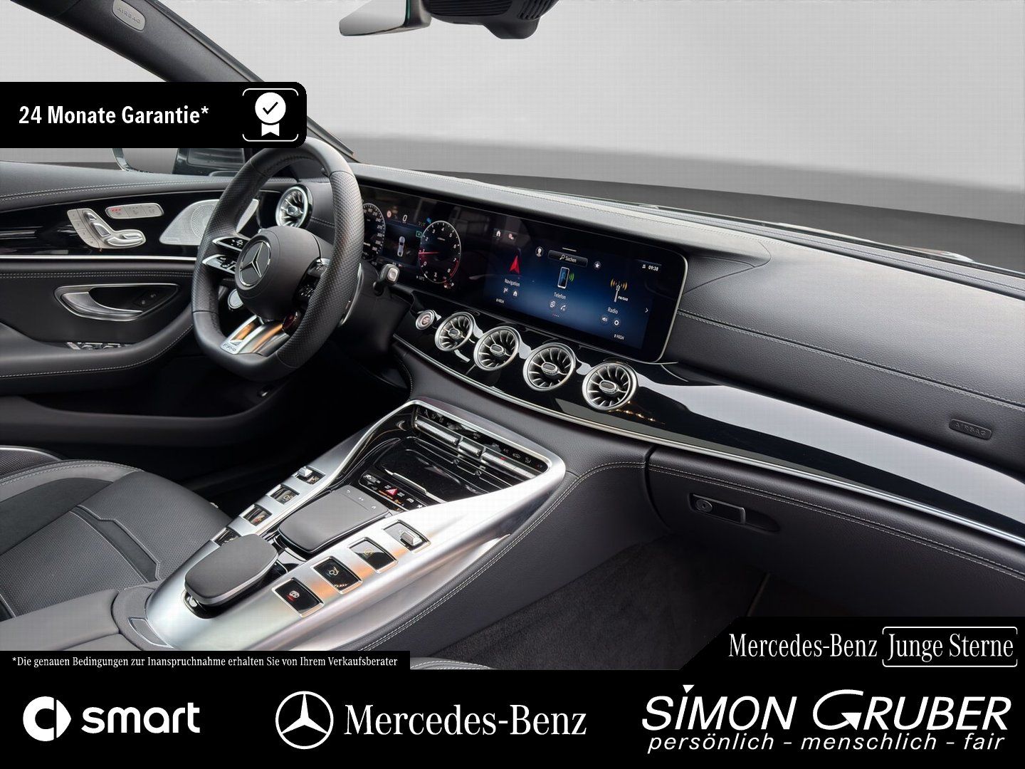 Fahrzeugabbildung Mercedes-Benz GT 63 S 4M AMG magno Nappa Burm3D HUD Mod 2025