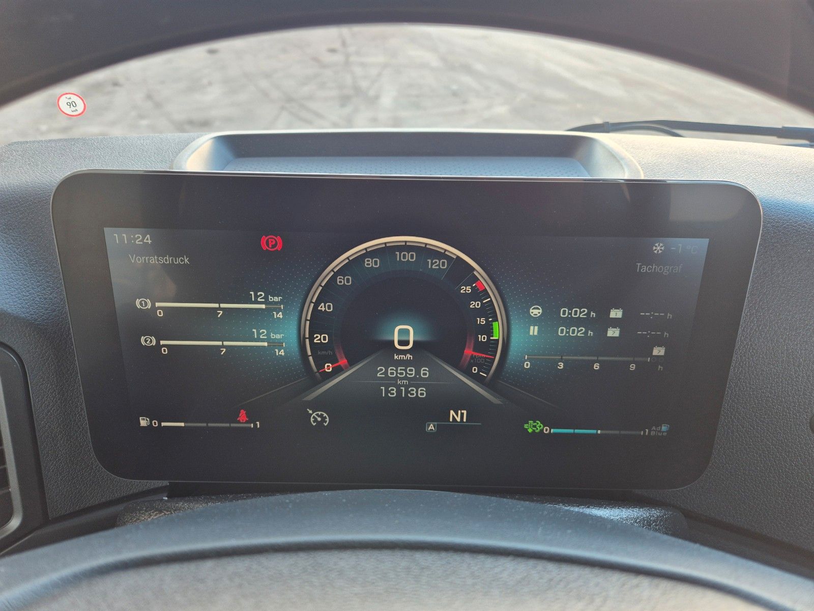 Fahrzeugabbildung Mercedes-Benz Arocs 1836 AK 4x4 Meiller AHK