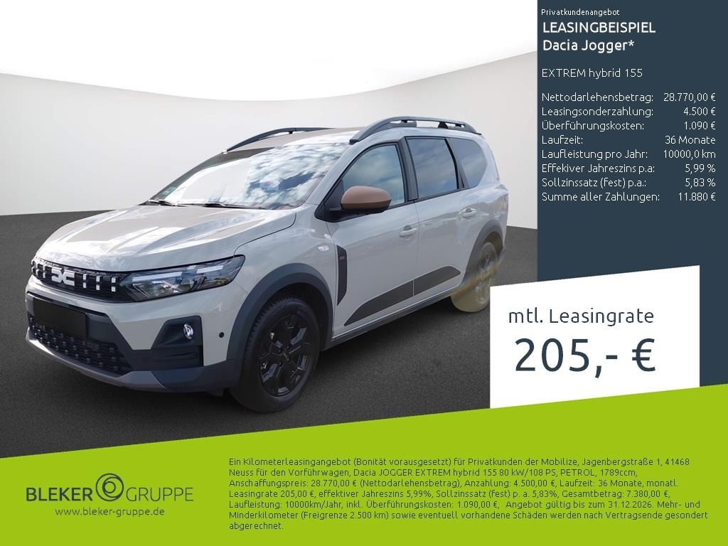 Dacia Jogger EXTREM hybrid 155