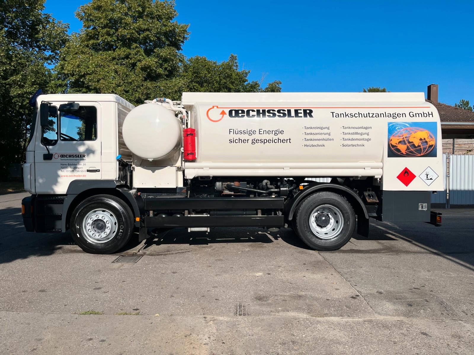 MAN 18.264 FBL Tankwagen+Tankreiniger*A3*10m³