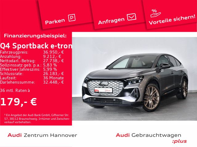 Audi Q4 Sportback e-tron S line 50 quattro edition on