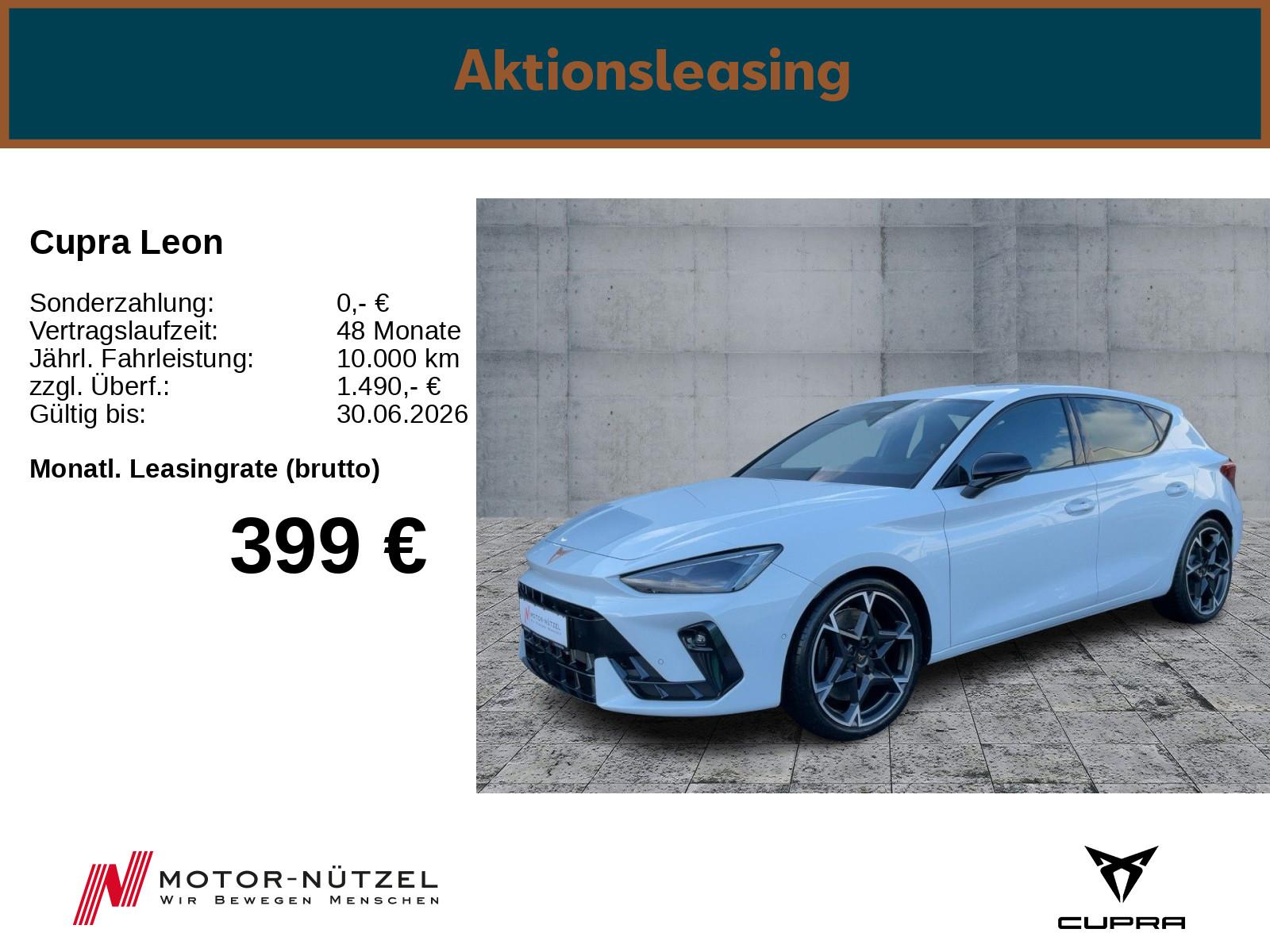 Cupra Leon 300 PS DSG NAVI/ ACC/ MATRIX/ SHZ/ RFK