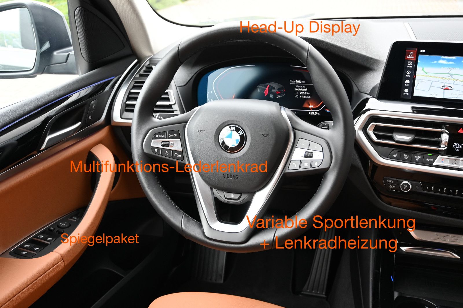 Fahrzeugabbildung BMW X3 xDrive30i °UVP 75.527€°STANDHEIZ°LASER°HUD°