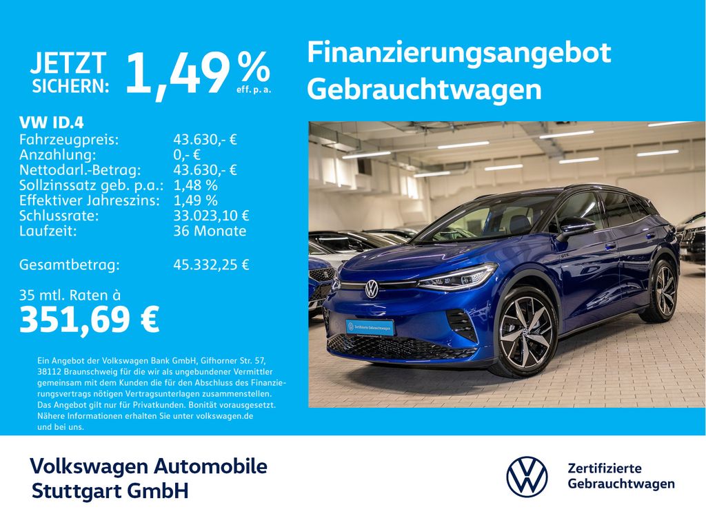 Volkswagen ID.4 GTX Navi AHK Kamera