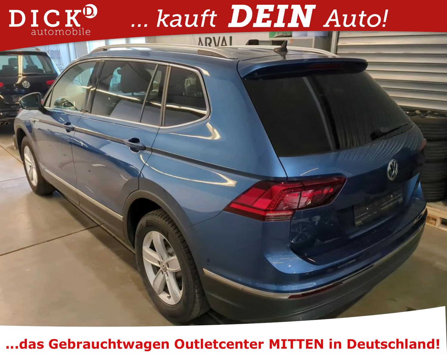 Fahrzeugabbildung Volkswagen Tiguan Allspace 2.0d 4Mot LED+/NAVI/DAB/MASS/AHK