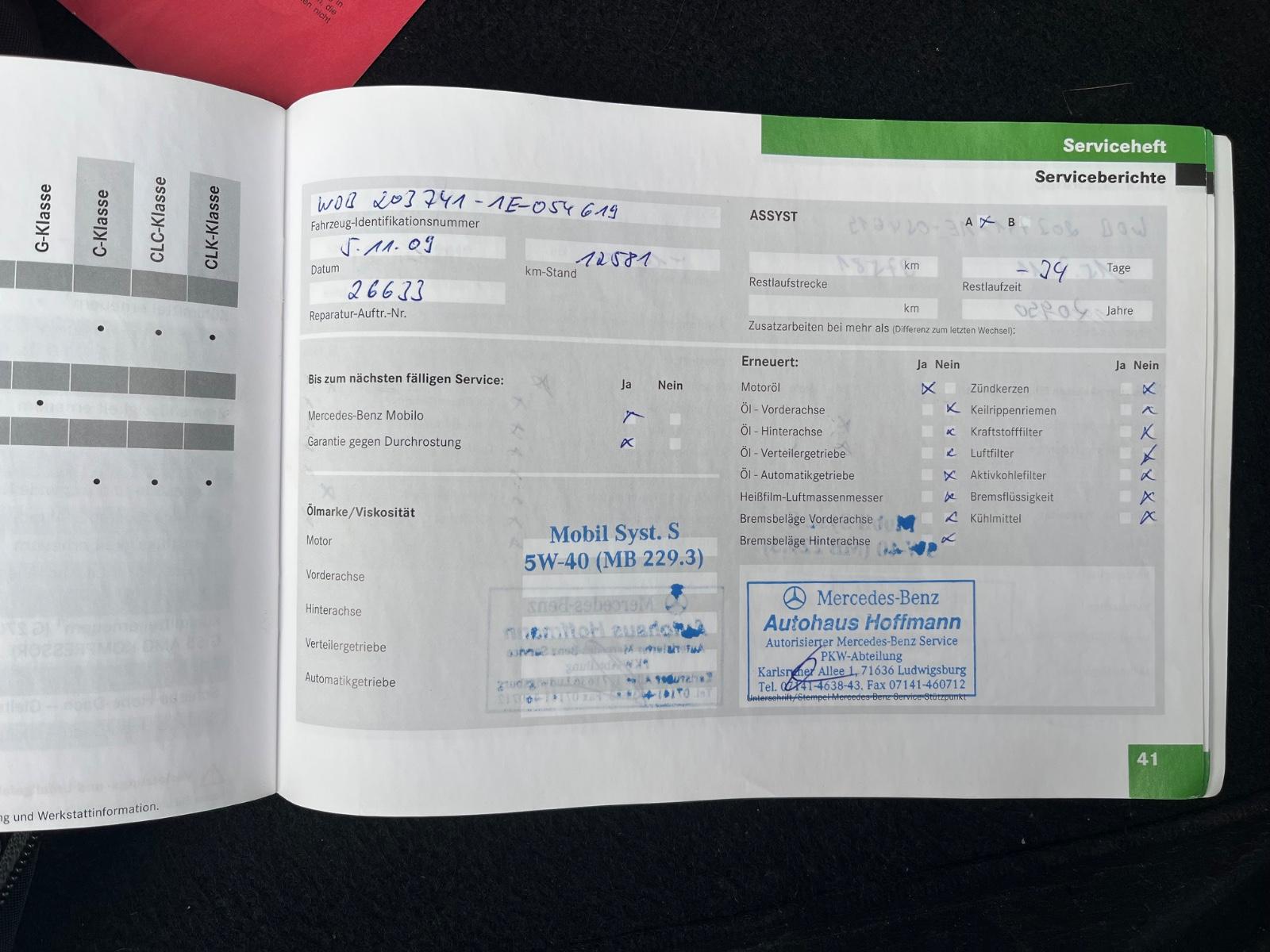 Mercedes-Benz CLC 200 KOMPRESSOR -