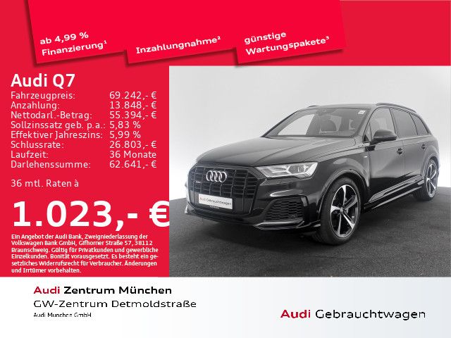 Audi Q7 45 TDI qu. tiptr. S line 7-Sitzer/Virtual/Pri