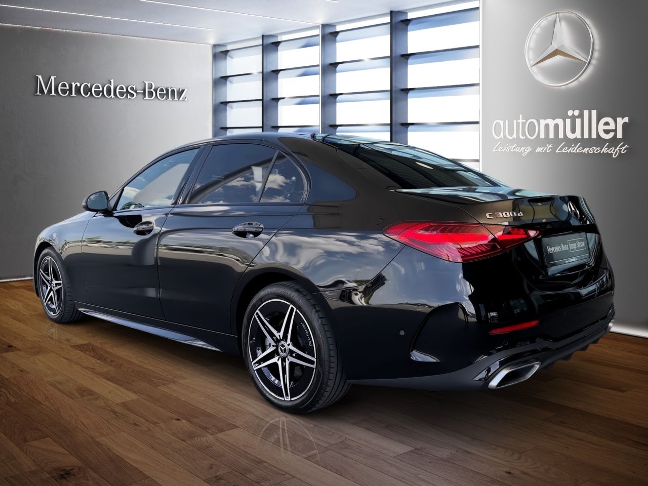 Fahrzeugabbildung Mercedes-Benz C 300 d AMG+NIGHT+AMBIENTE+DISTRONIC+KAMERA+