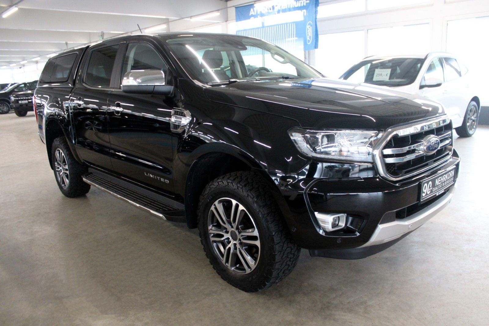 Fahrzeugabbildung Ford Ranger Limited Aut. LED AHK STDHZ HARDTOP uvm.