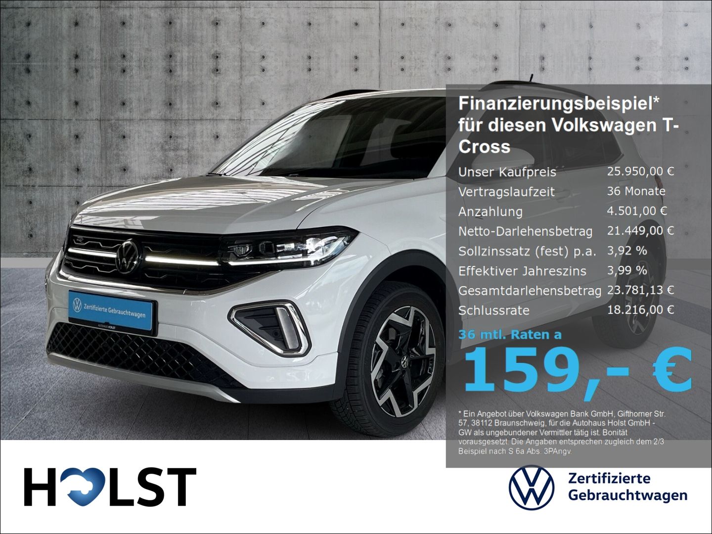 Volkswagen T-Cross 1.0TSI R-Line AHK GJR RüFaKa ACC NAVI foto 1