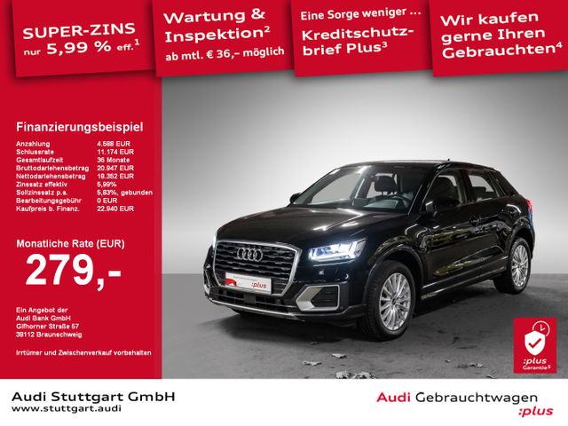 Audi Q2 design 35 TFSI Leder LED Keyless connect PDC+