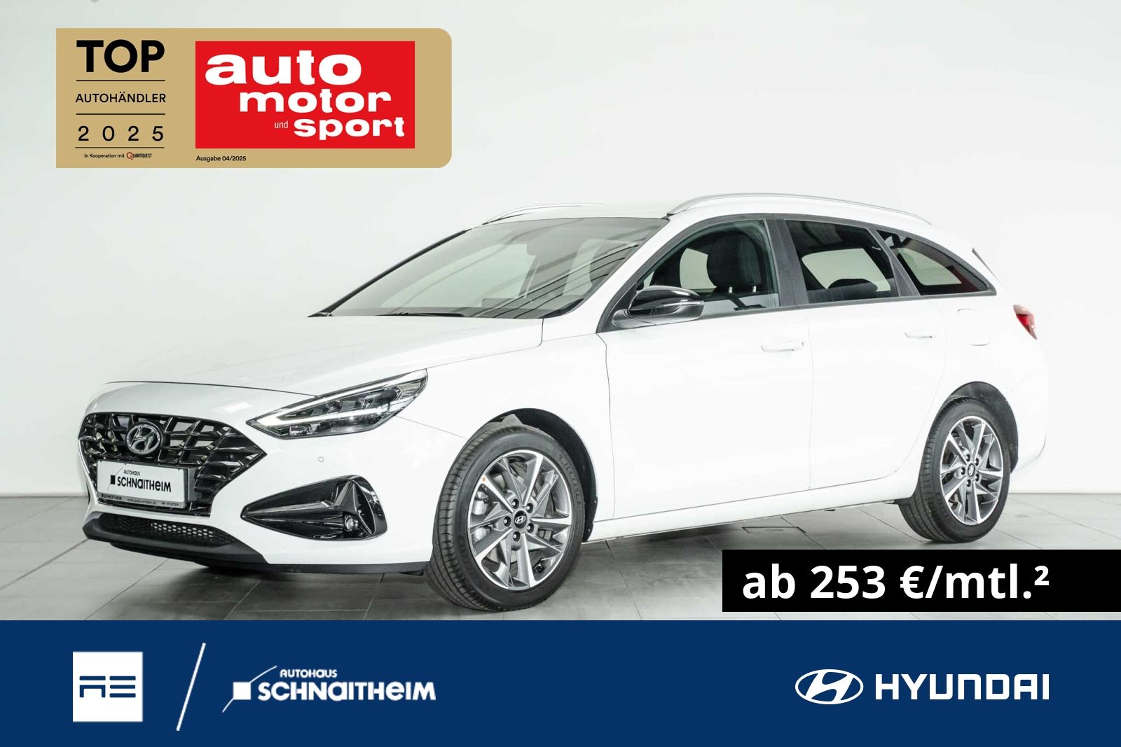 Hyundai i30 Kombi Connect & Go 1.0 T-GDi 7-DCT (120PS)