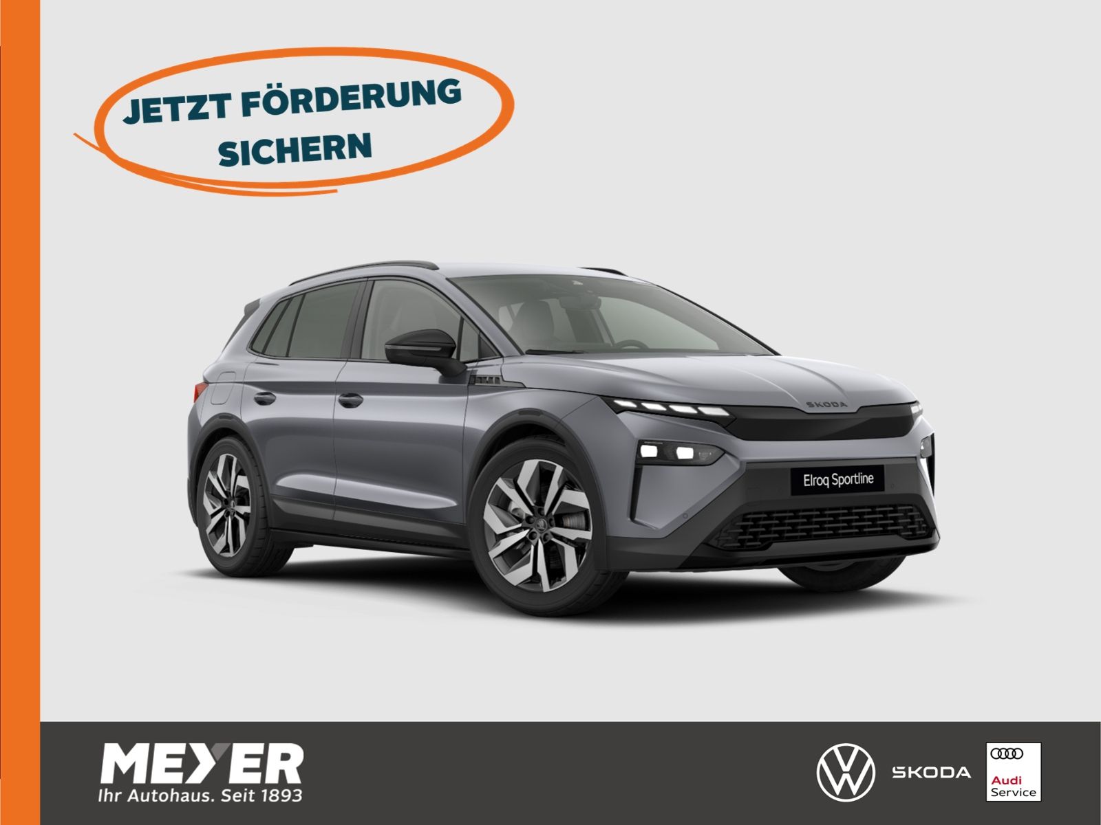 Fahrzeugabbildung SKODA Elroq 85 Sportline *AHK, Wärmepumpe, Matrix-LED,