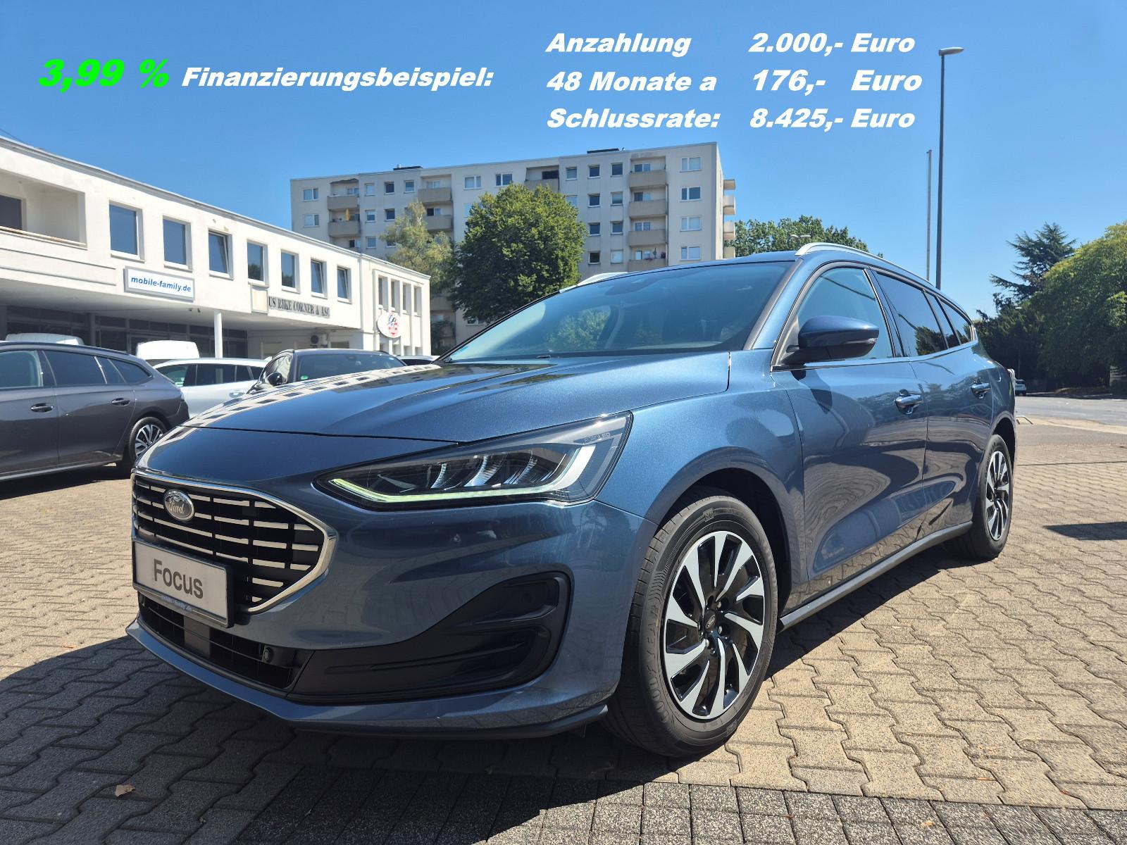 Ford 3,99% 176€mtl Rate FAMILIENKOMBI TITANIUM X 2023