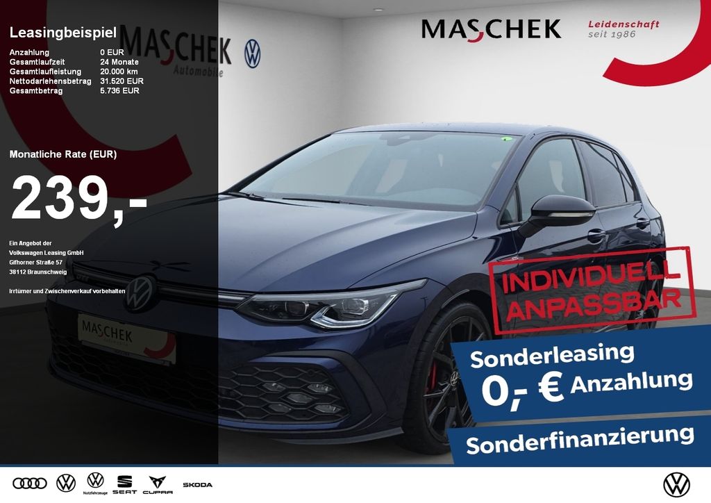 Golf GTI 2.0 TSI Sonderleasing AHK HarmanKardon