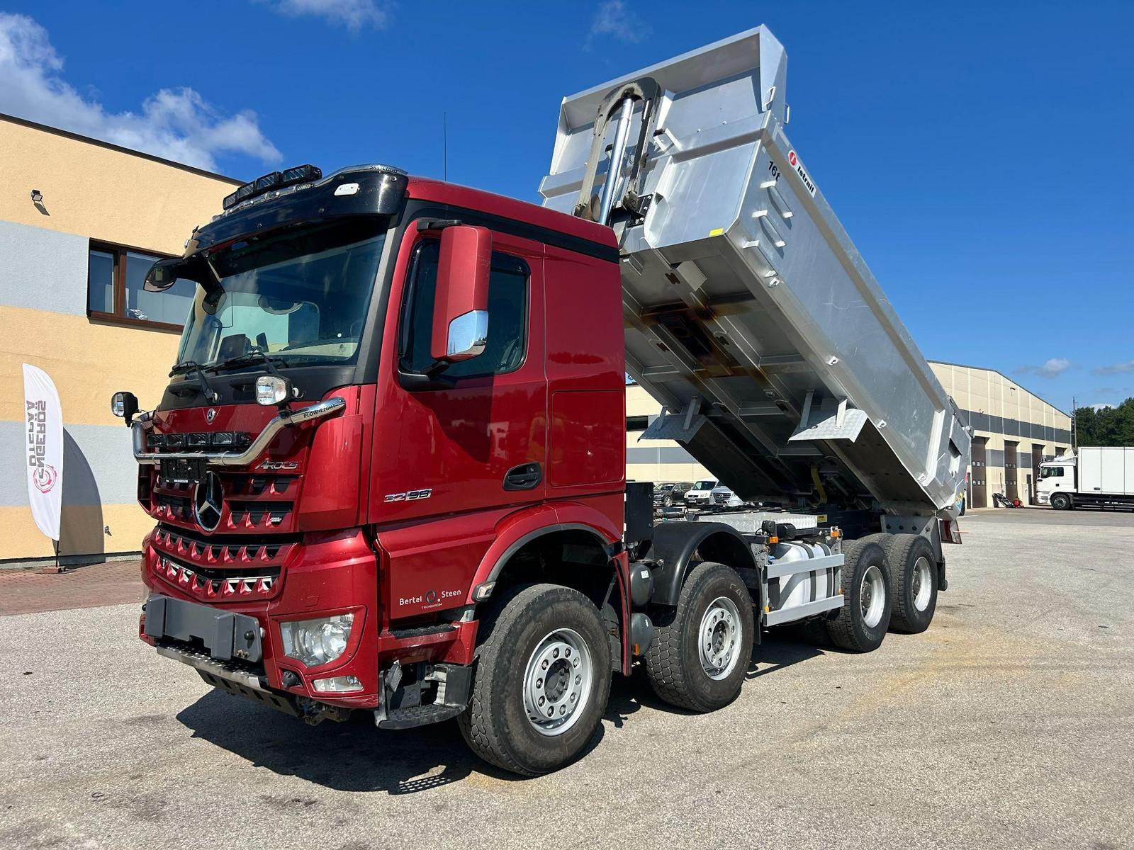 Mercedes-Benz AROCS 3258 8X4 EURO6 + RETARDER + FULL STEEL