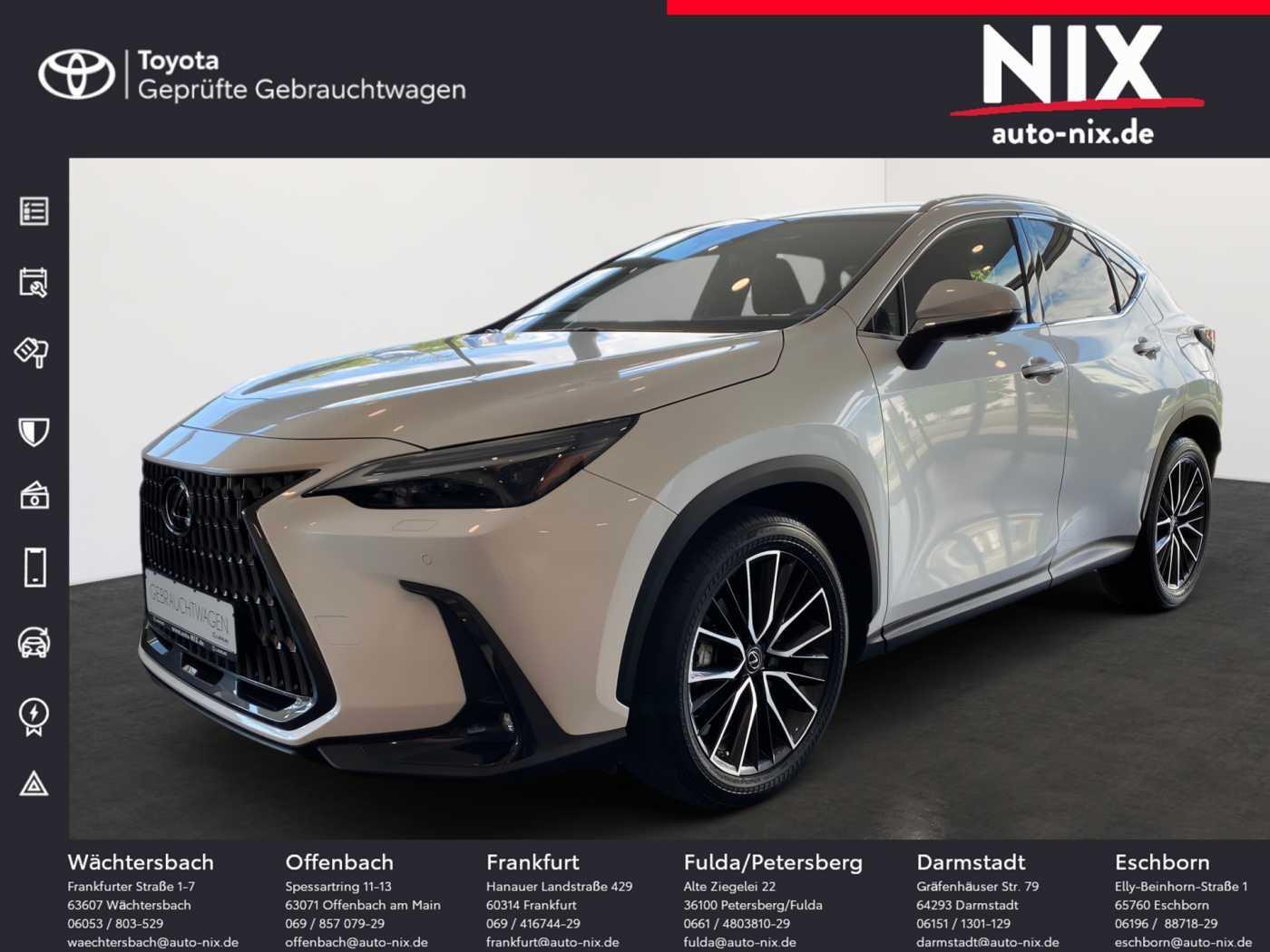 Lexus NX450h+ 2.5 Plug-In E-FOUR Luxury-Paket HUD
