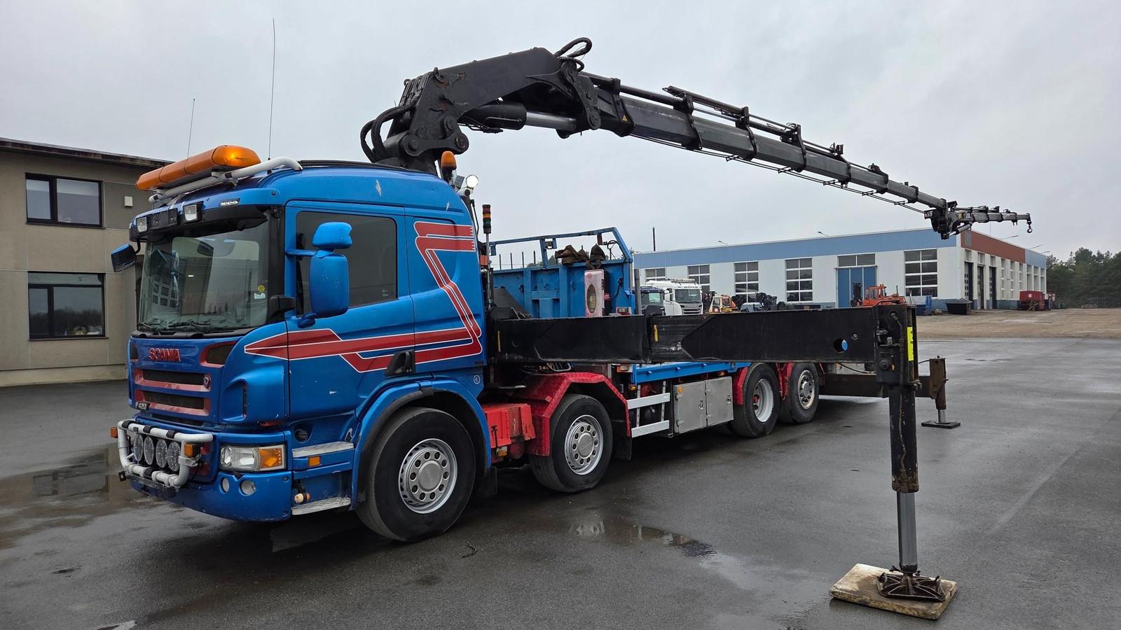 Scania P420 8X2*6 HIAB 800 E-7 + JIB 135X