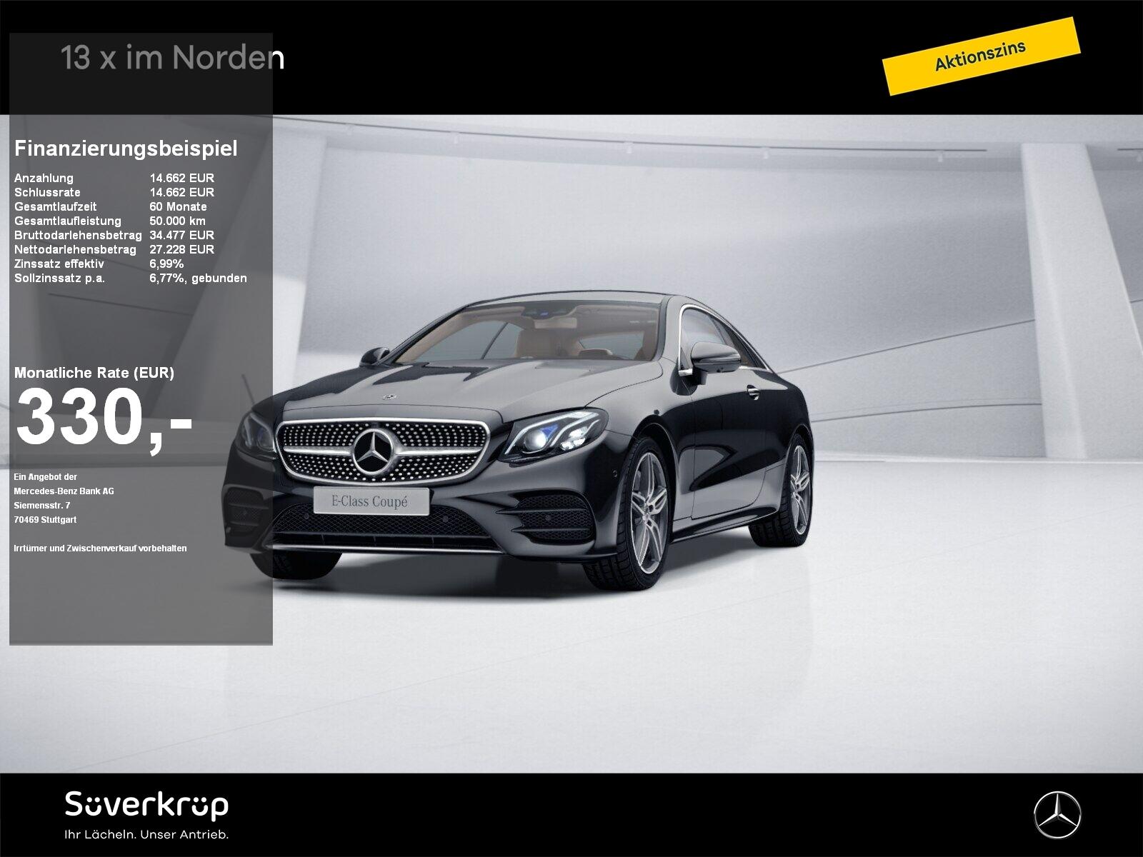 Mercedes-Benz E 400 4M Coupé AMG BURM COMAND MEMO MULTI 360