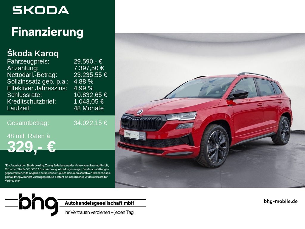 KAROQ Sportline 1,5 TSI