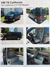 Volkswagen T6 California Beach Starlight Blue Metallic 2016 - blaue Volkswagen T6 California