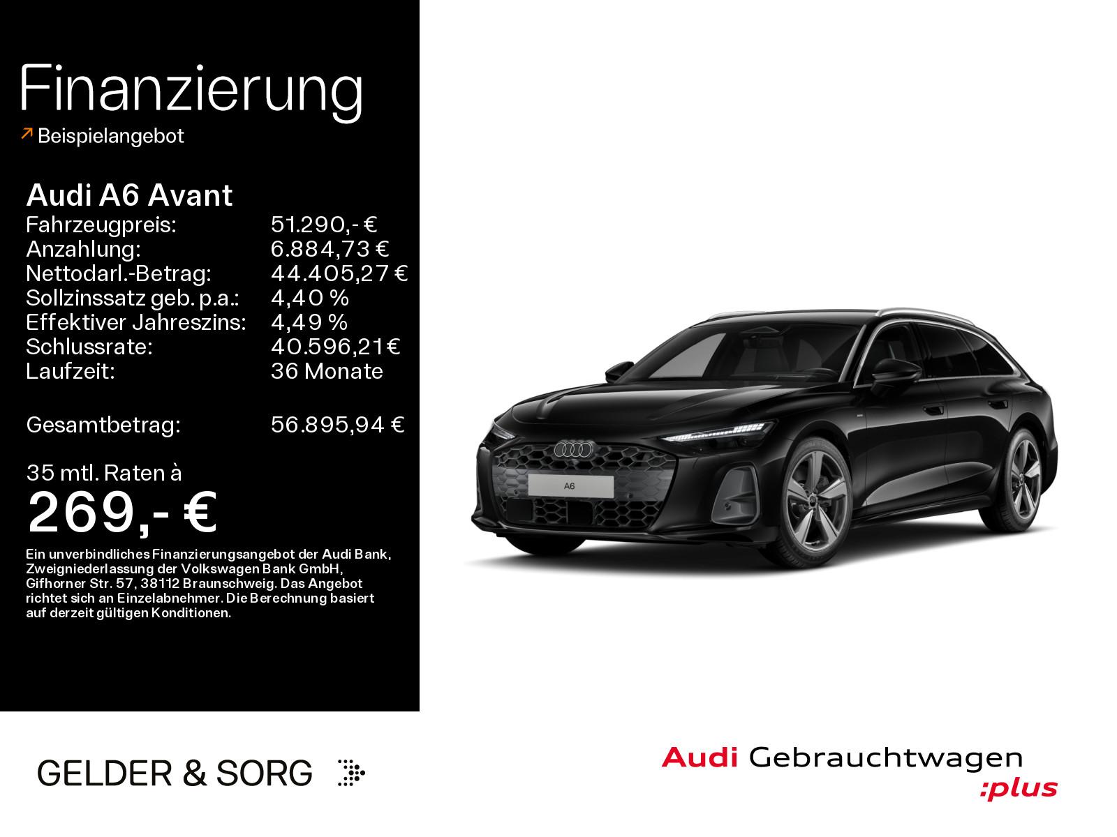 Audi A6 Avant e-hybrid quattro 220 kW B&O*HuD*AHK*360, миниатюра 11