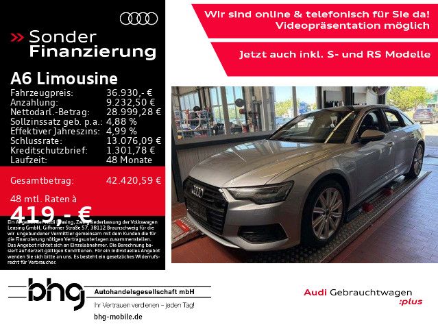 Audi A6 Limousine 55TFSI quattro S tron foto 2