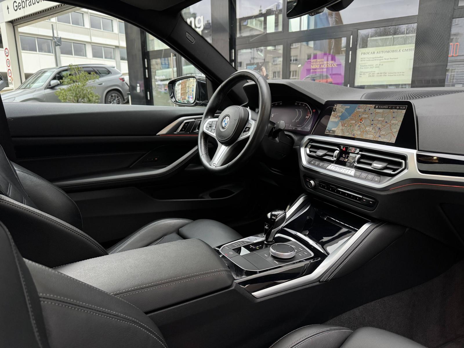 BMW 420i Coupé M Sport LED DA PA RFK Glasd. DAB