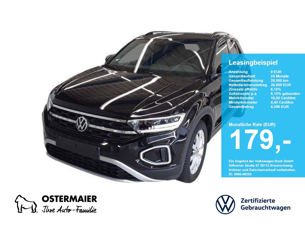 Volkswagen T-Roc STYLE BLACK 2.0TDI 150PS DSG ACC.5J-G.AHK.
