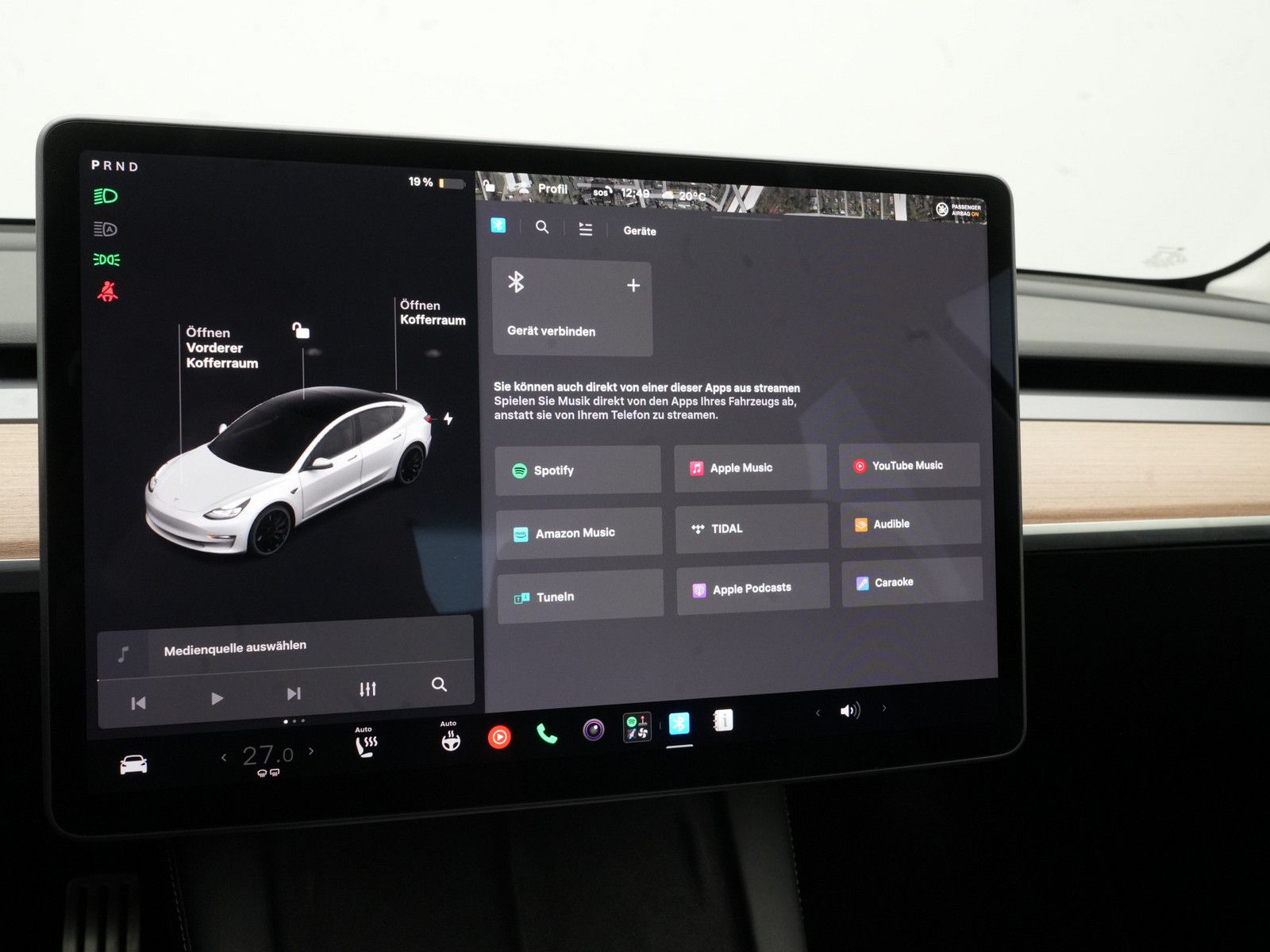 Tesla Model 3 Performance Dual AWD LEDER KAM SHZ LED foto 6