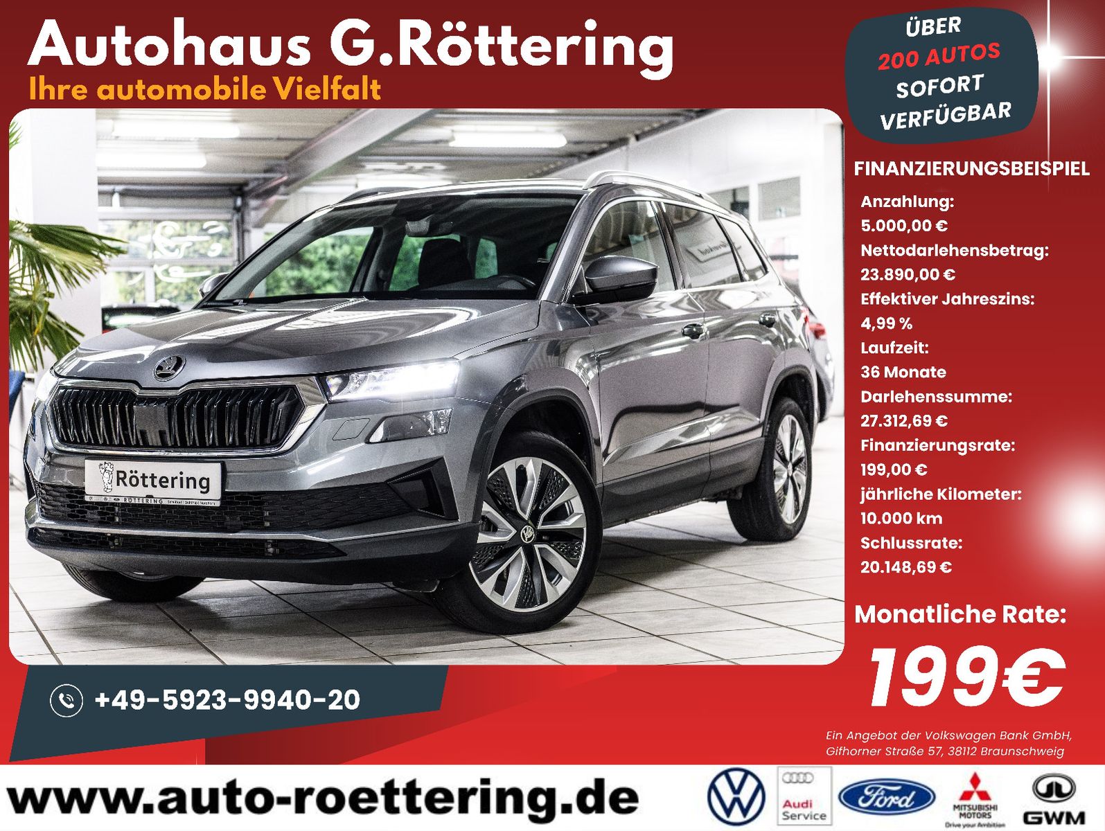 Fahrzeugabbildung SKODA Karoq Selection