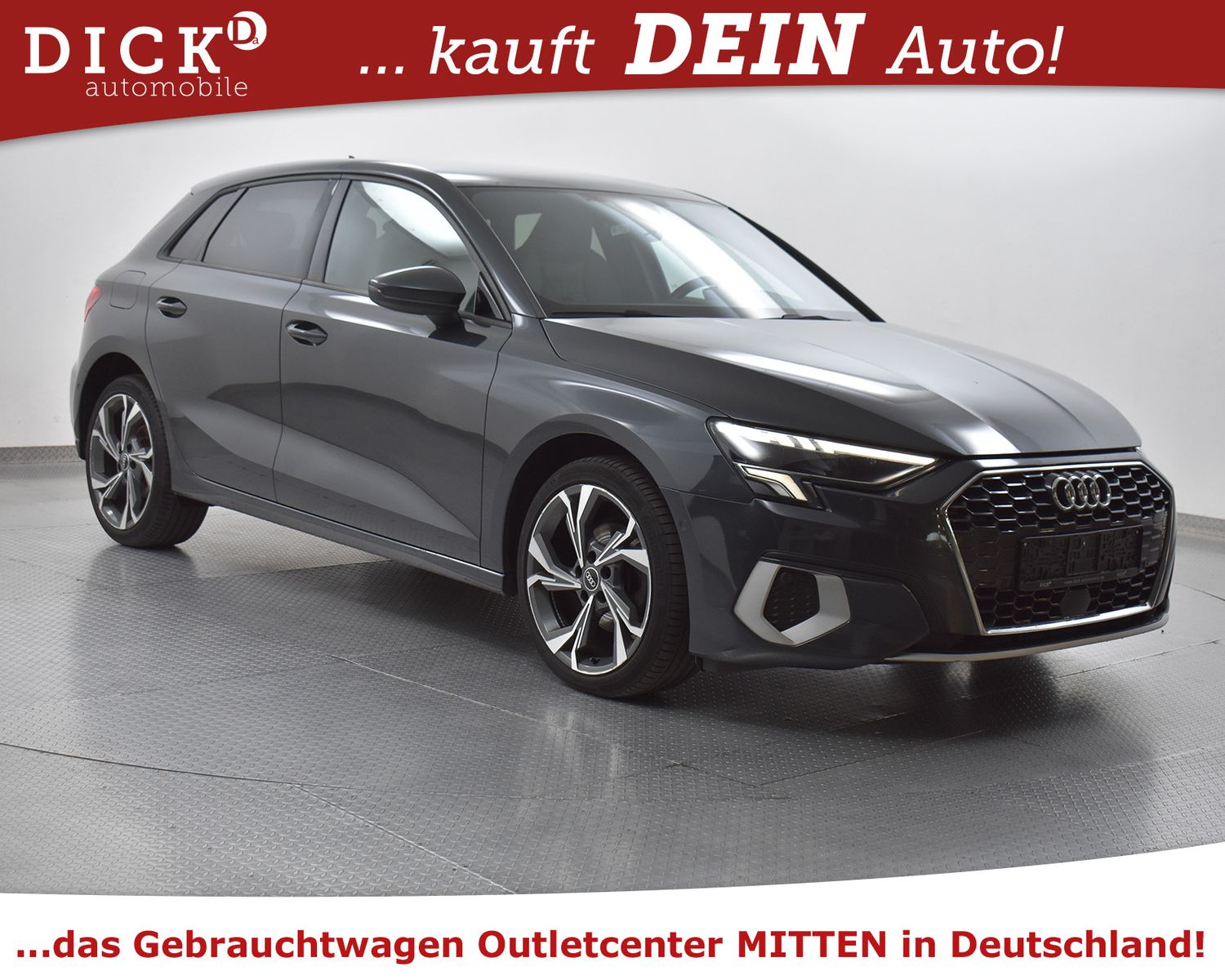 Fahrzeugabbildung Audi A3 SB Advanc 2X S LINE+ALCANT+SHZ+VIRTU+LED+18"