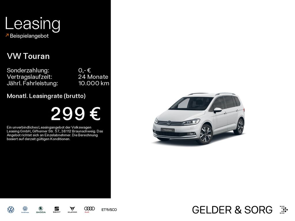 Volkswagen Touran 1.5 TSI Highline 7Sitze*RFK*ACC*AHK*LED